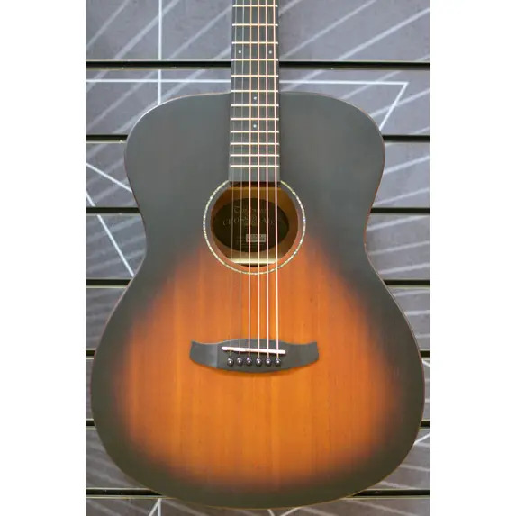 Tanglewood Crossroads TC3 Left Hand Orchestra Acoustic Guitar Whiskey Burst Satin