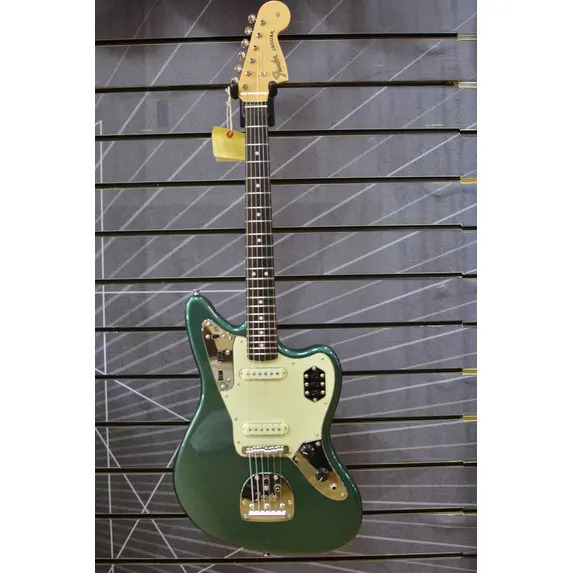 Fender Japan Limited Edition Traditional II 60's Jaguar Electric Guitar Sherwood Green
