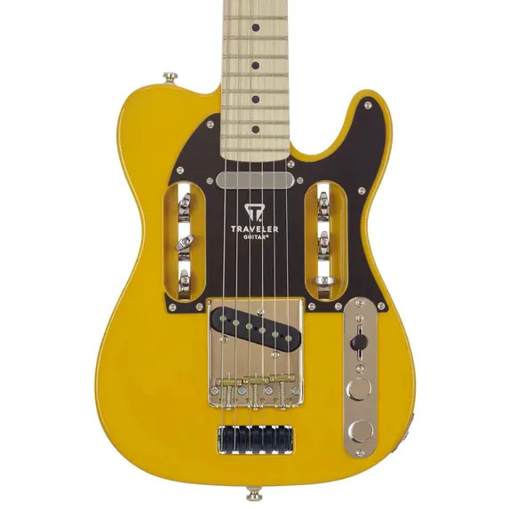 Traveler Guitar EG-3 Butterscotch Blonde Travel Electric Guitar & Case
