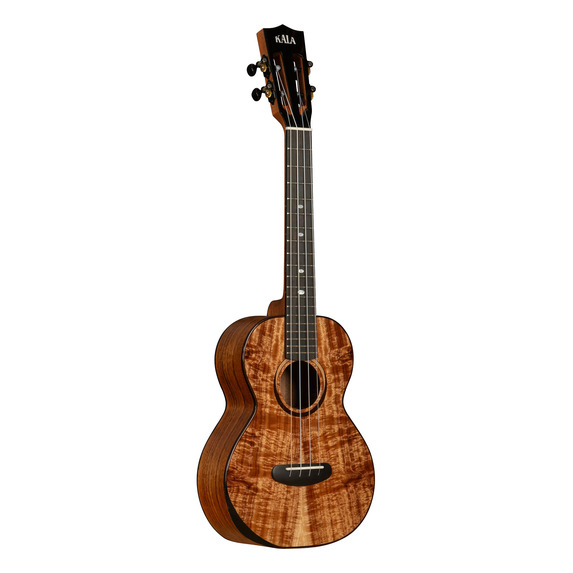 Kala Contour All Solid Gloss Acacia Ukulele with Bag