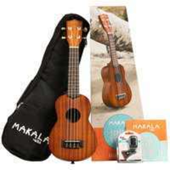 Kala Makala MK-S Soprano Mahogany Ukulele - Pack