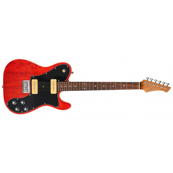 Northstar Pro Electric Guitar - T Shape - Red Stain