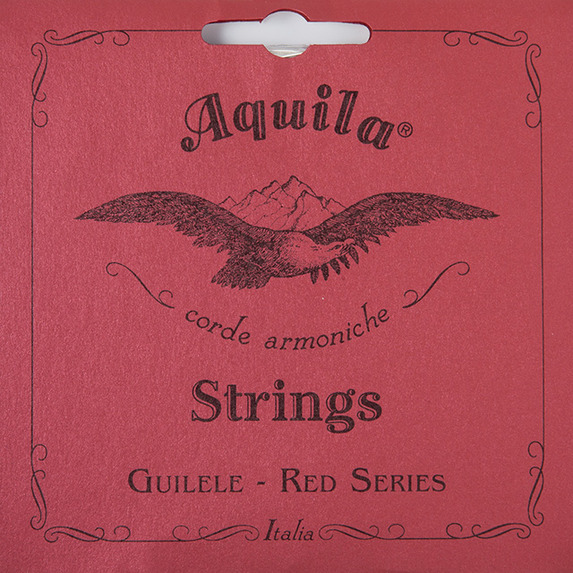 (133C) Aquila Red Guitarlele Set
