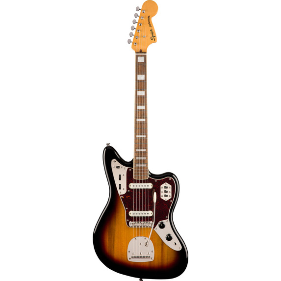 Fender Squier Classic Vibe '70s Jaguar 3-Colour Sunburst Electric Guitar