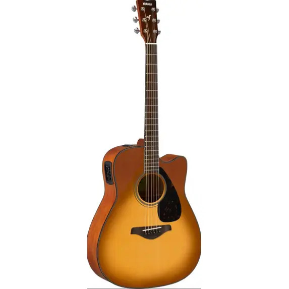 Yamaha FGX800C Dreadnought Sandburst Electro Acoustic Guitar