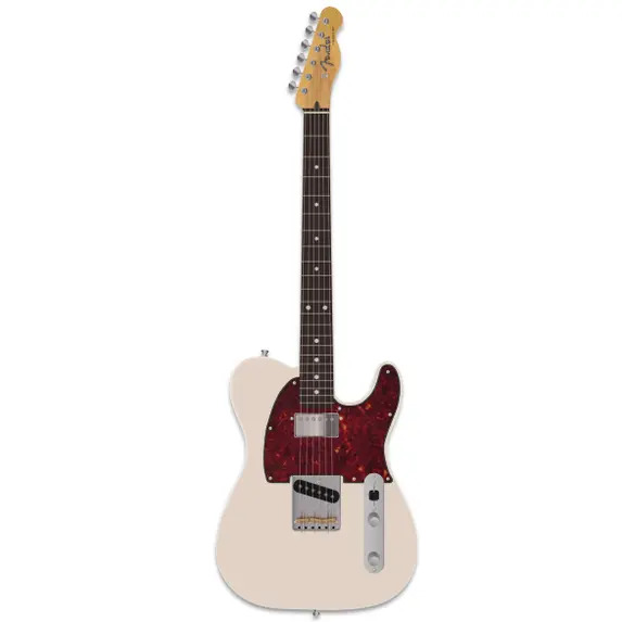 Fender Made in Japan Limited Hybrid II Telecaster Electric Guitar SH Satin Shell Pink