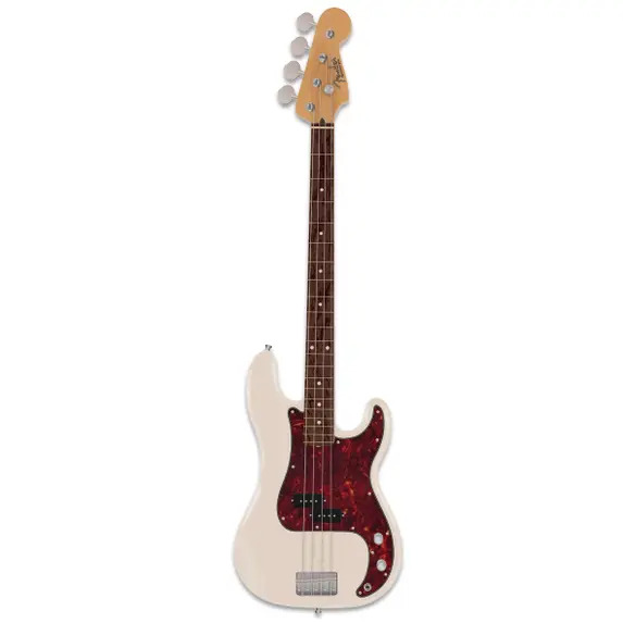 Fender Made in Japan Limited Hybrid II Precision Bass® Satin Shell Pink