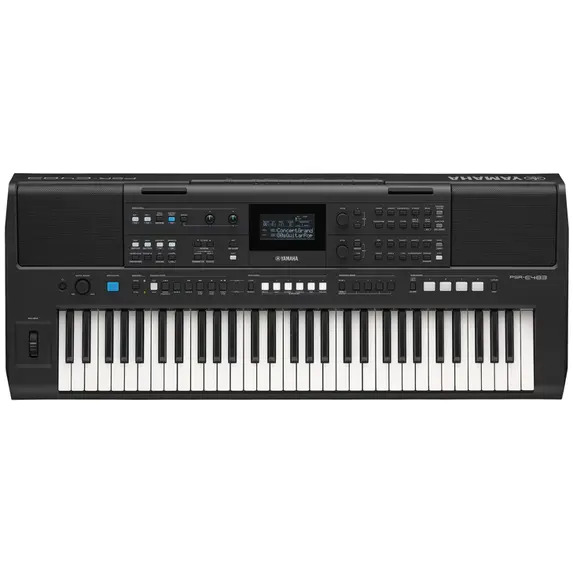 Yamaha PSR-E483 Portable 61-Key Keyboard 