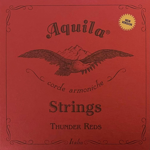 (168U) Aquila Thunder Reds Bass Uke Set