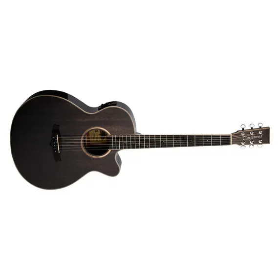 Tanglewood Winterleaf TW4 E BS Super Folk Black Shadow Electro Acoustic Guitar