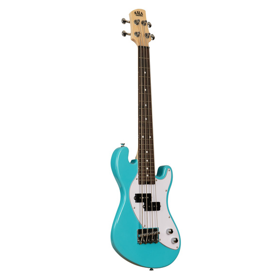 Solid Body 4-String Surf Blue Fretted U-BASS