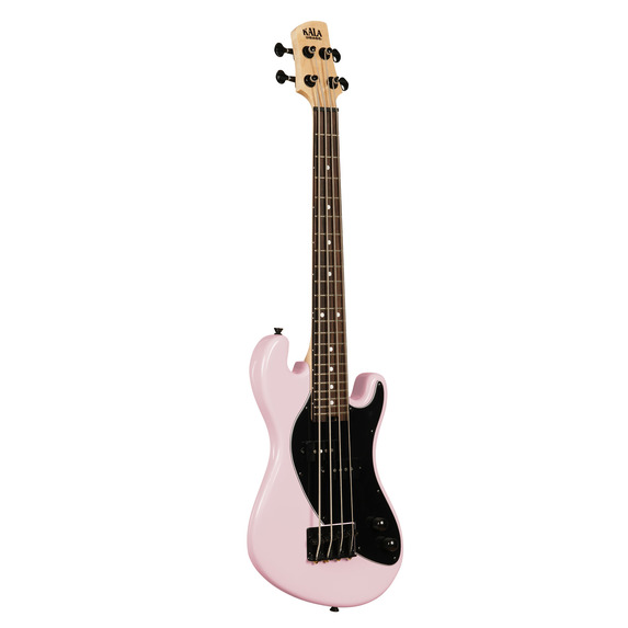 Solid Body 4-String Pale Pink Fretted U-BASS