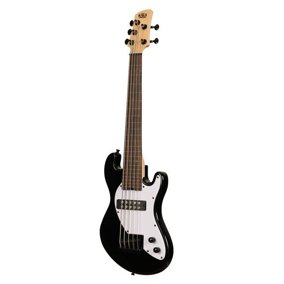 Kala Solid Body 5-String Black Fretless U-BASS