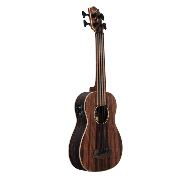 Striped Ebony Fretless Acoustic-Electric U-BASS