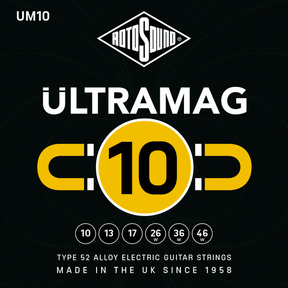 Rotosound UM10 ULTRAMAG 10-46w Type 52 Alloy Electric Guitar Strings