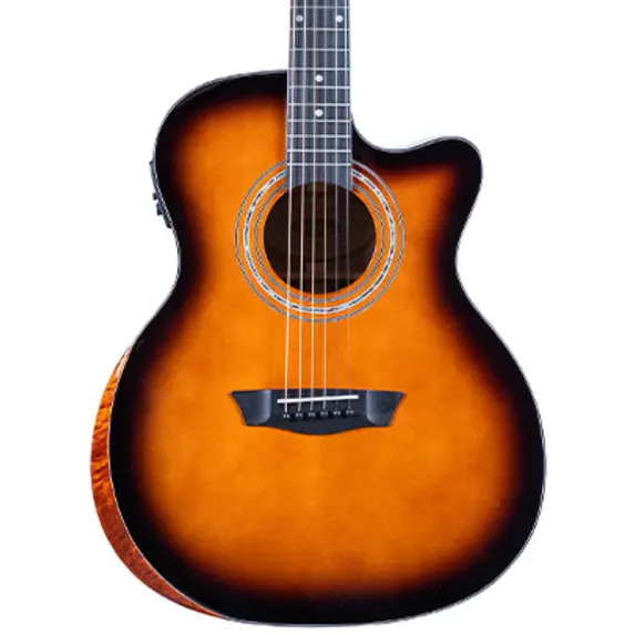 Washburn G10CE Grand Auditorium Electro Acoustic Guitar 